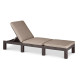 Шезлонг Keter Daytona Deluxe з матрацом, 195 х 65 х 25,5 см - коричневий