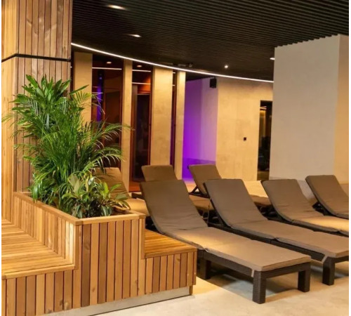 Шезлонг Keter Daytona Deluxe з матрацом, 195 х 65 х 25,5 см - коричневий