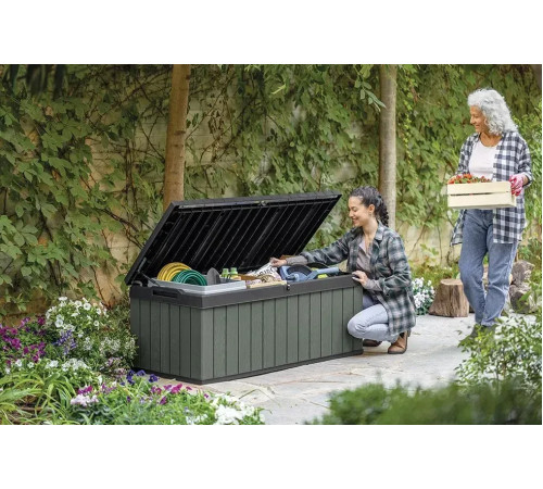 Скриня садова Keter Darwin 380 л, оливкова