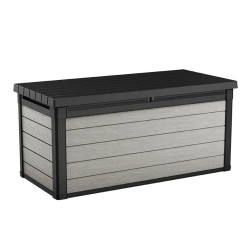 Скриня садова Keter Denali DuoTech 570 л, сіра