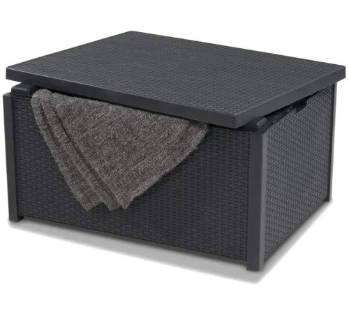 Стіл-скриня садова Keter Arica 79 х 59, графіт