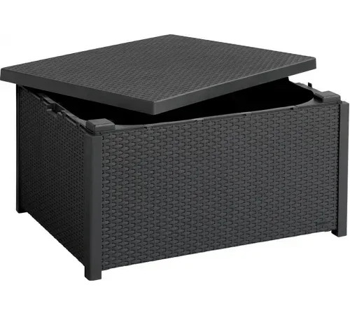 Стіл-скриня садова Keter Arica 79 х 59, графіт