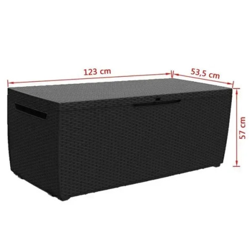 Скриня садова Keter CAPRI 305 л, коричнева