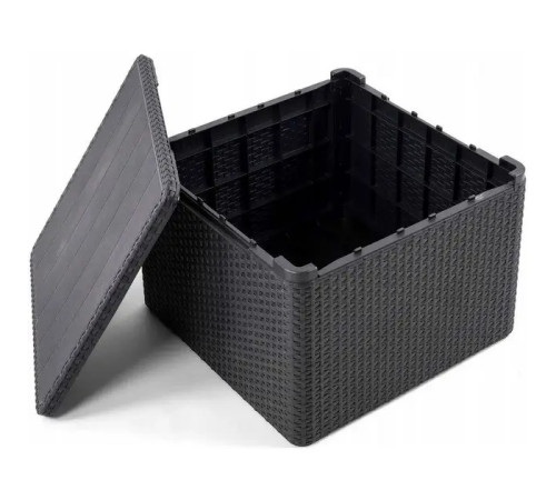 Стіл-скриня Keter Claire 55,5 х 55,5 см, графіт