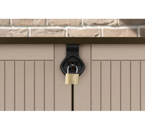 Шафа садова Keter Store-It-Out Midi 845 л, капучино