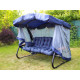 Тент з москітною сіткою Greengard для садової гойдалки Афіна, синій