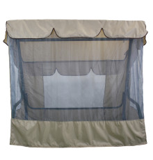 Тент з москітною сіткою Greengard для садової гойдалки Барна, бежевий