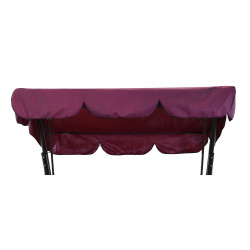 Тент Greengard для садової гойдалки Бордо, бордовий