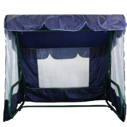 Тент з москітною сіткою​​​​​​​ Greengard ТС-002 для садової гойдалки Лагуна, синій