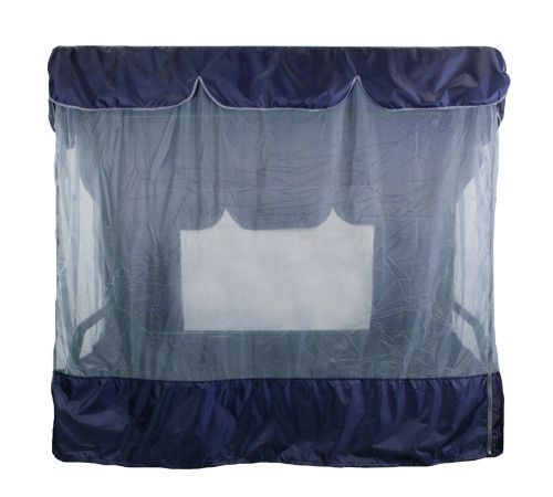 Тент з москітною сіткою​​​​​​​ Greengard для садової гойдалки Лагуна, синій