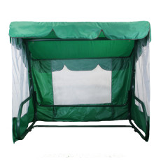 Тент з москітною сіткою Greengard для садової гойдалки Мальта, Таїті, зелений