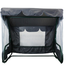 Тент з москітною сіткою Greengard для садової гойдалки Толедо, сірий