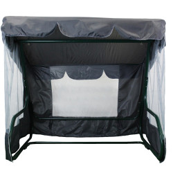 Тент з москітною сіткою Greengard для садової гойдалки Толедо, сірий