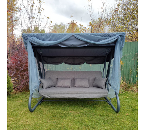 Москітна сітка Greengard для садової гойдалки Тенеріфе, сіра