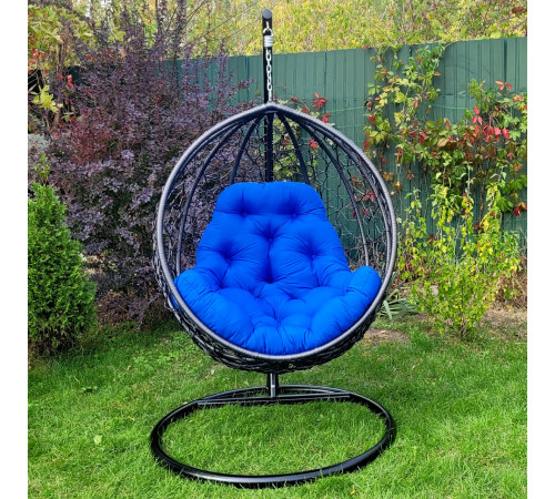 Подушка для крісла-кокона Greengard 130 х 110 х 8 см, синя