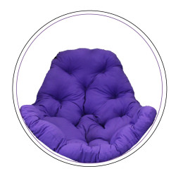 Подушка для крісла-кокона Greengard 10-10 130 х 110 х 8 см, фіолетова