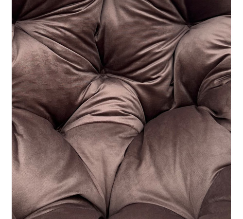 Подушка для крісло-кокона Greengard 130 х 110 х 8 см, коричнева