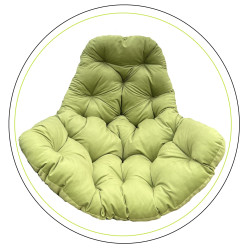 Подушка для крісла-кокона Greengard 130 х 110 х 8 см, зелена