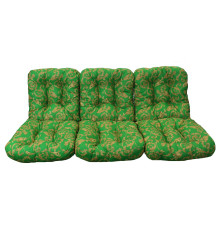 Комплект синтепонових подушок Greengard, зелений