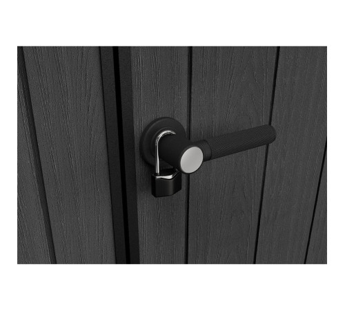 Будиночок садовий Keter Cortina 218 х 214 х 226 см, темно-сірий