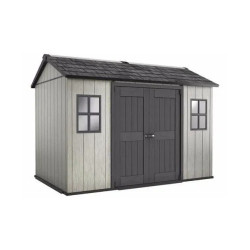 Будиночок садовий Keter OAKLAND 1175 SD 350 х 229 х 254 см, коричнево-сірий