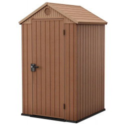 Будиночок садовий Keter Darwin 118 х 117 х 205 см, коричневий