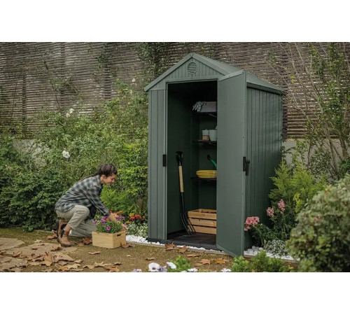 Будиночок садовий Keter Darwin 118 х 117 х 205 см, зелений