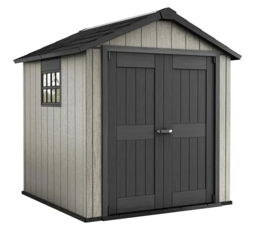 Будиночок садовий Keter OAKLAND 757 229 х 223 х 242 см, сірий