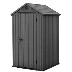 Будиночок садовий Keter Darwin 118 х 117 х 205 см, сірий