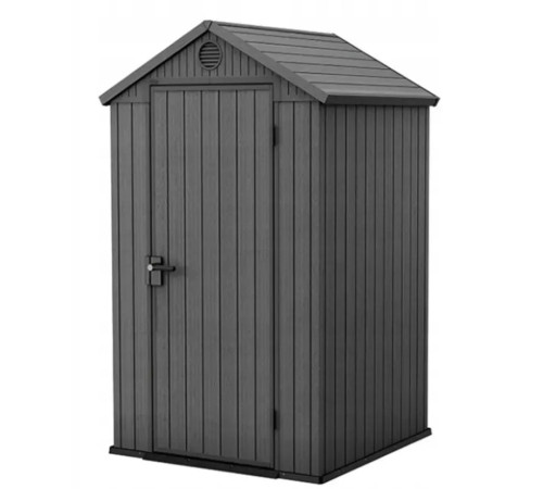 Будиночок садовий Keter Darwin 118 х 117 х 205 см, сірий
