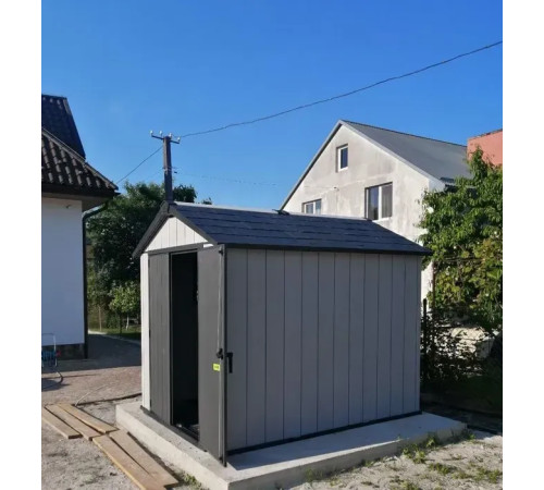 Будиночок садовий Keter OAKLAND 759 287 х 229 х 242 см, коричнево-сірий