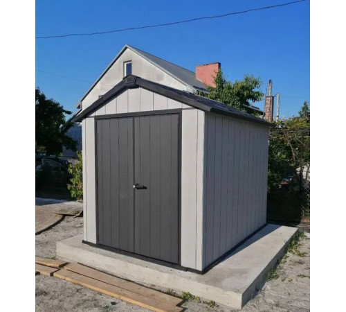 Будиночок садовий Keter OAKLAND 759 287 х 229 х 242 см, коричнево-сірий