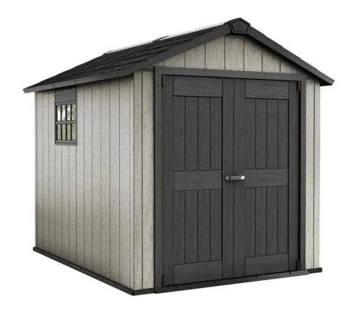 Будиночок садовий Keter OAKLAND 759 287 х 229 х 242 см, коричнево-сірий