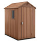 Будиночок садовий Keter Darwin 185 х 126 х 205 см, коричневий