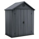 Будиночок садовий Keter Darwin 121 х 190 х 221 см, сірий