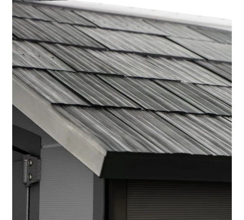 Будиночок садовий Keter Premier 7511 228 х 350 х 252 см, сірий