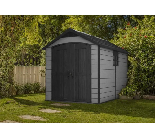 Будиночок садовий Keter Premier 7511 228 х 350 х 252 см, сірий