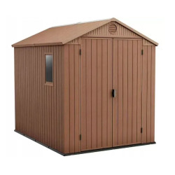 Будиночок садовий Keter Darwin 244 х 190 х 221 см, коричневий