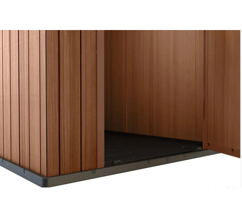 Будиночок садовий Keter Darwin 244 х 190 х 221 см, коричневий