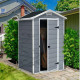 Будиночок садовий Keter MANOR 94 х 128 х 196 см, сірий
