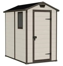 Будиночок садовий Keter MANOR 130 x 192 x 198 см, бежевий