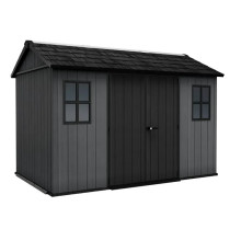 Будиночок садовий Keter Newton Plus 230 х 350 х 246 см, сірий