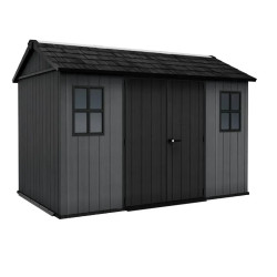 Будиночок садовий Keter Newton Plus 230 х 350 х 246 см, сірий