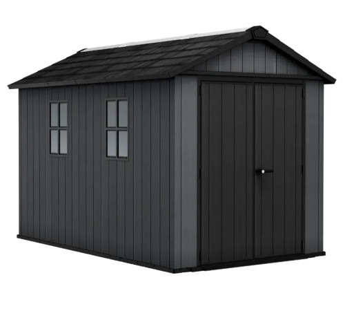 Будиночок садовий Keter Newton Plus 230 х 350 х 246 см, сірий