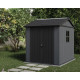 Будиночок садовий Keter Newton Plus 230 х 224 х 246 см, сірий