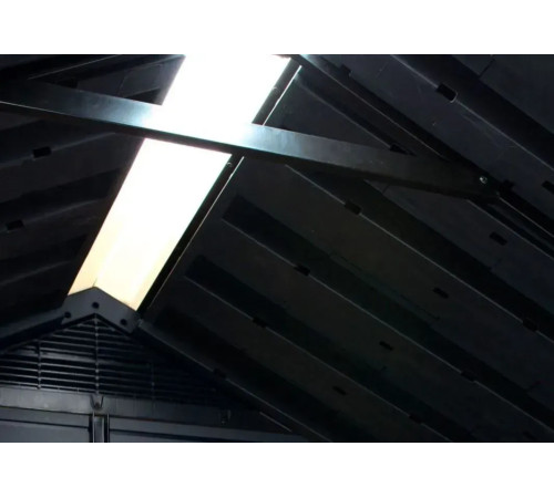 Будиночок садовий Keter Newton Plus 230 х 224 х 246 см, сірий