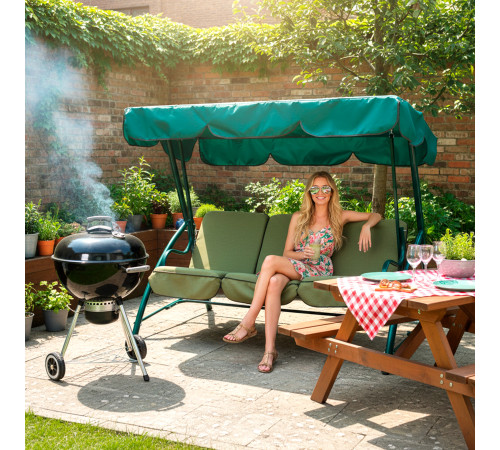 Садова гойдалка Greengard Елегія, зелена