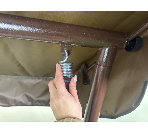 Садова гойдалка Greengard Елегія, коричнева