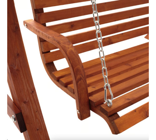 Садова гойдалка Di Volio Grino двомісна, коричнева