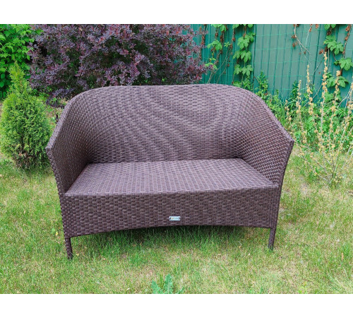 Диван Greengard Балеар 2-місний, коричневий